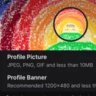 Selected profile picture